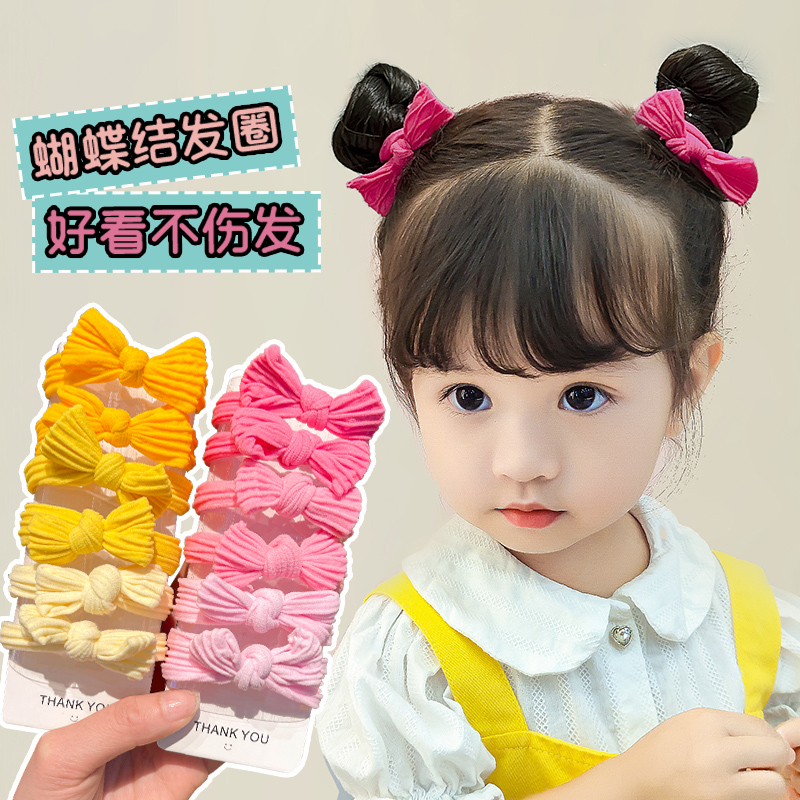 女童橡皮筋发饰高弹力耐用头绳