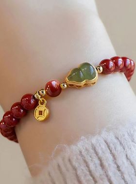 手串女款平安葫芦手链古风串珠珠子女士配饰首饰