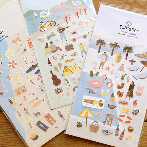 韩国sonia手帐贴纸diy创意DIY