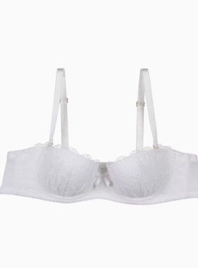 芬狄诗F200360配套1/2杯蕾丝甜美薄款带钢圈半杯聚拢内衣FB00358