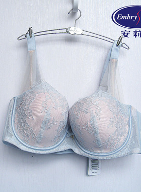 安莉芳E200489配套薄款内衣性感睫毛蕾丝纯棉杯里文胸EB00489