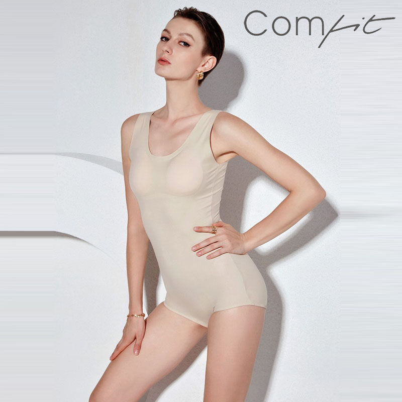COMFIT连体美体束身衣带胸垫