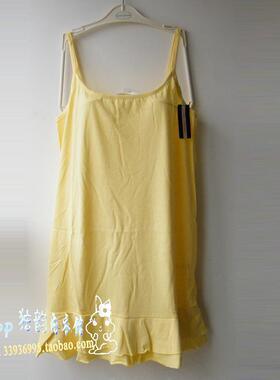 芬狄诗正品 春夏家居服性感舒适棉质吊带睡裙睡衣FL7111