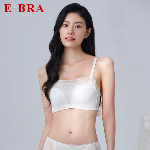 E-BRA防走光抹胸文胸无钢圈中厚