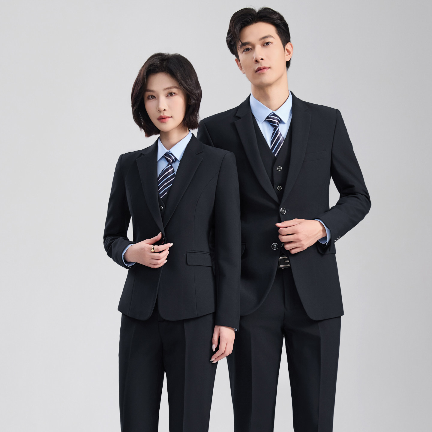 商务职业正装西装套装面试