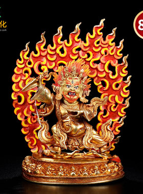 尼泊尔密宗纯铜居家供奉摆件佛像