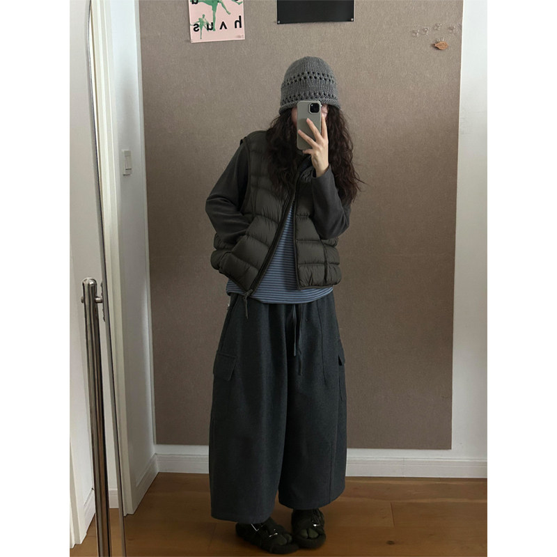黑色经典加厚保暖羽绒马甲女2026秋冬新款今年巨好看精致气质坎肩