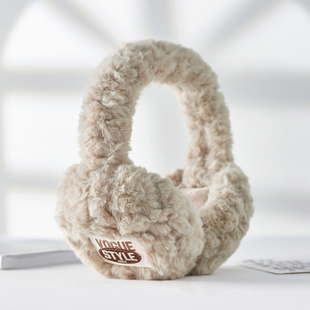 折叠户外骑行毛茸茸耳套耳罩男女冬季保暖防寒护耳包防风东北学生