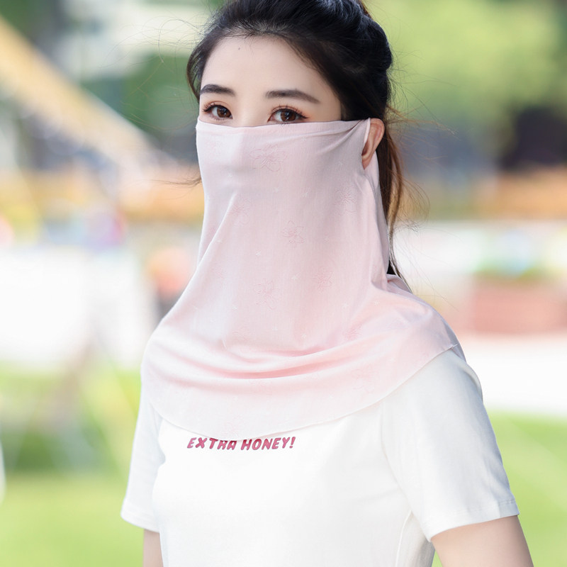 防晒面纱女防紫外线夏季薄款透气遮阳冰丝面罩护颈遮全脸挂耳骑行,服饰配件/皮带/帽子/围巾,防晒面纱/面罩,淘宝优惠券,粉丝福利购,淘宝优惠卷