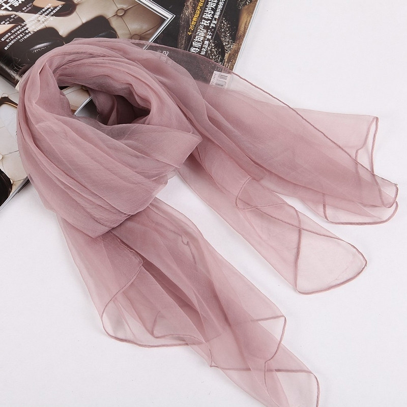 百搭春秋丝巾长款桑蚕丝披肩围巾中年女妈妈纯色真丝沙巾薄款纱巾,服饰配件/皮带/帽子/围巾,围巾/丝巾/披肩,淘宝优惠券,粉丝福利购,淘宝优惠卷