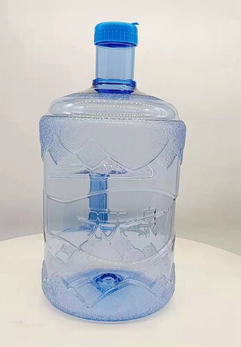 天一泉新款莲花瓣水桶7.5升PC58手提售水机专用水桶食品级