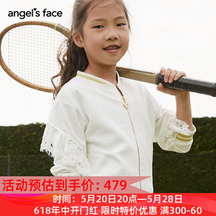 face童装 男女童外套春秋款 儿童韩版 英国angels 上衣新款 时尚