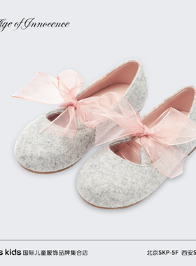 【断码清仓】英国Age of Innocence中大儿童小皮鞋夏小女孩公主鞋