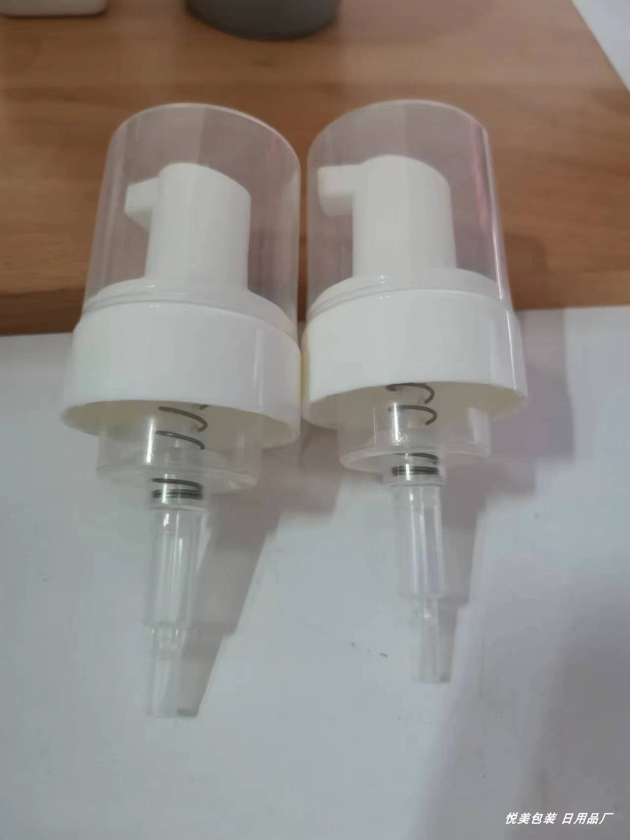 42牙泡沫瓶的泵头不含瓶子慕斯起泡瓶按压泵头透明罩洗手液瓶配件
