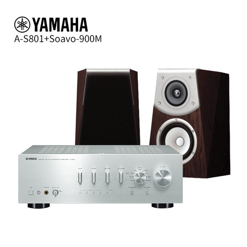 进口yamaha雅马哈hifi书架式音响