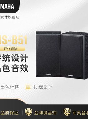Yamaha/雅马哈 NS-B51 环绕音箱家庭影院音响进口高保真家用5.1声