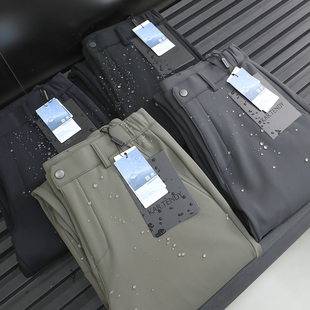 秋冬加绒加厚水机能休闲裤 线下598 男士 防风防泼水 内有蓄热暖绒