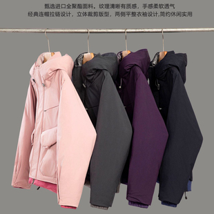 高端牛货！户外防风防水！90鸭绒！冬季新款男士加厚连帽羽绒服