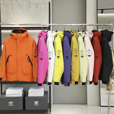 山系机能风！户外三合一！摇粒绒内胆！男女款连帽冲锋衣夹克外套