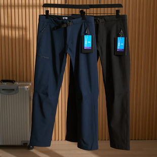 防风防泼水 户外软壳休闲裤 加绒版 男士 3D立裁 GM系列