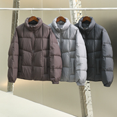 高颜值 时尚 高蓬松90鸭绒 男士 面包服立领羽绒服 冬季 线下1399