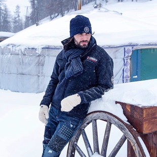 一件可过冬！北极探险铂金系列！秋冬情侣户外抓绒衣加厚加绒外套