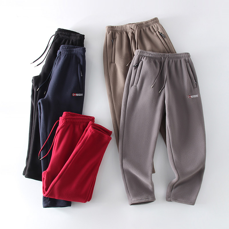 挪威订单！摇粒绒+仿羊羔绒内里 冬季户外男女加厚保暖防风卫裤,男装,卫裤,淘宝优惠券,粉丝福利购,淘宝优惠卷