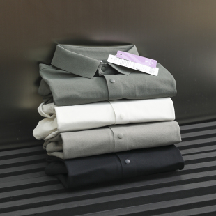 秋季 3D立裁 男士 翻领压胶长袖 超高性价比 polo衫 内有超细暖绒