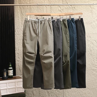 加绒加厚软壳运动休闲裤 清仓 秋冬男士 3D立裁 轻量化防风防水