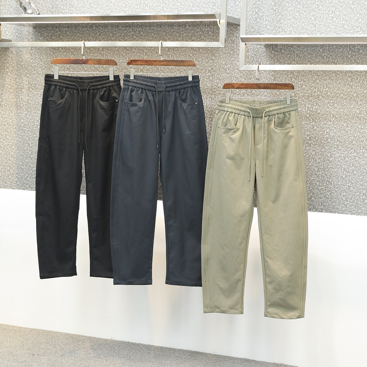 版型超赞！美式小弯刀！扎实品质！秋季新款男士户外运动休闲裤,男装,休闲裤,淘宝优惠券,粉丝福利购,淘宝优惠卷