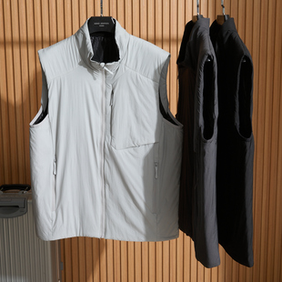 秋冬防泼水男立领棉马甲背心 科技P棉 AT0M系列 柜1800