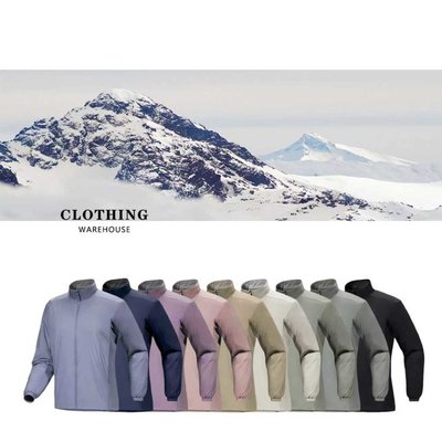 海外限定 阿瞳木系列 科技棉填充 保暖出色 男女户外立领保暖棉服