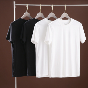 T恤衫 品控天花板 纯色基础圆领短袖 春夏情侣款 進囗丝光匹马棉