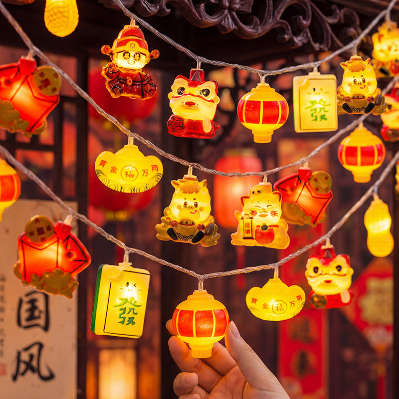 2026新款马年灯串福字灯笼挂饰发光大门新年彩灯挂树院子过年装饰,节庆用品/礼品,福字/窗花/窗贴,淘宝优惠券,粉丝福利购,淘宝优惠卷