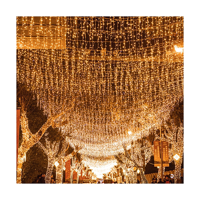 户外防水网红瀑布灯彩灯闪灯