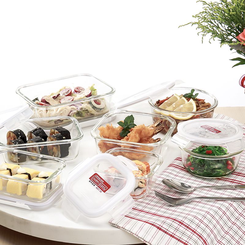 乐扣乐扣格拉斯玻璃水果碗保鲜盒