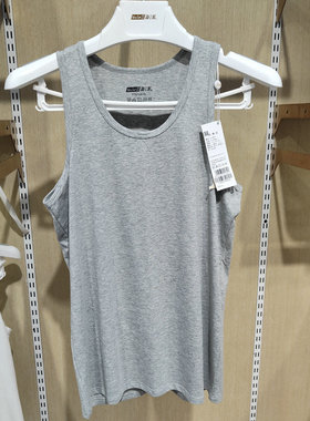 新一系XI58810新1系XE58350男士棉莱卡背心舒适简约透气打底运动