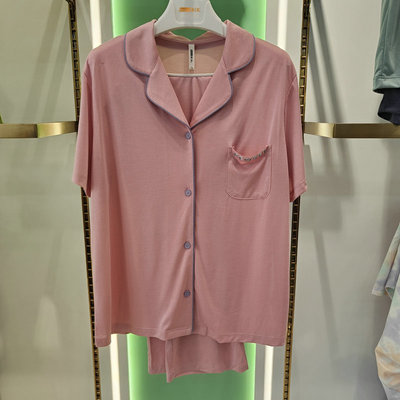 新一系男女莫代尔情侣家居服