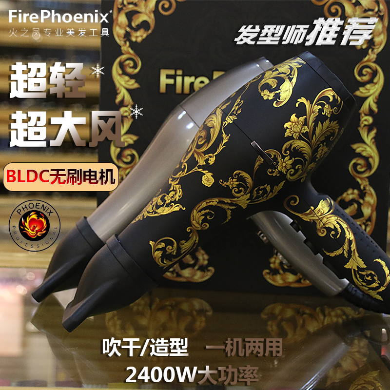 火之凤BLDC无刷电机吹风机理发店专用发型师大功率超静音速5610H