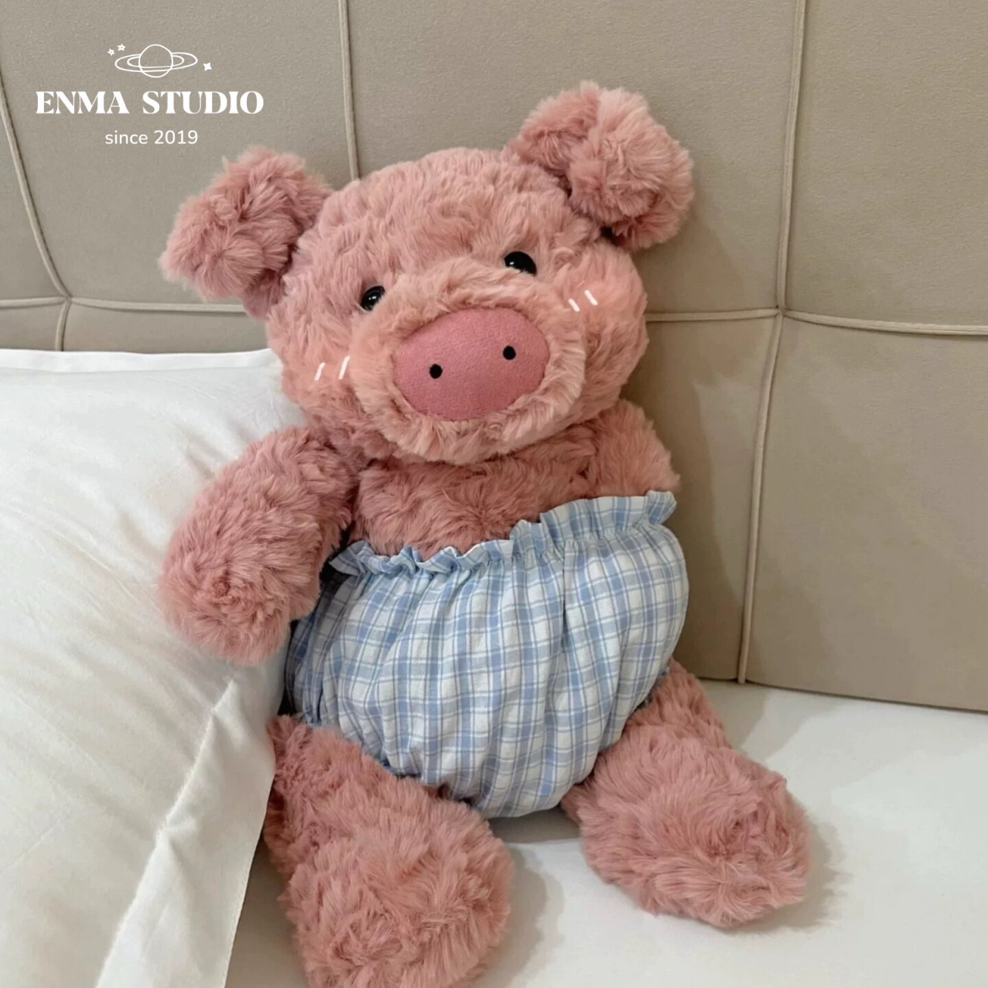 ENMA STUDIO奶萌裤衩小猪猪可爱毛绒公仔儿童陪睡玩偶女生日礼物