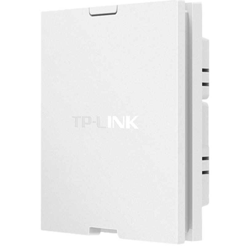 普联TP-LINK BE5100双频WiFi7无线面板式AP路由器86型入墙2.5G网口超千兆网络覆盖5G易展MESH组网PoE供电IPTV