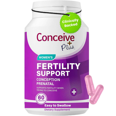 美国洛杉矶直邮 CONCEIVE PLUS女性生育支持备孕及孕期营养补充剂