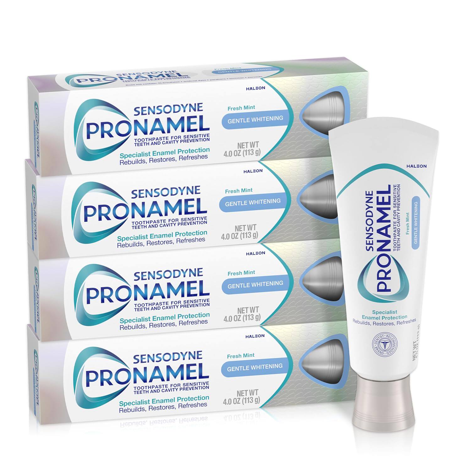 美国洛杉矶直邮Sensodyne Pronamel温和牙齿美白牙膏适用敏感牙齿