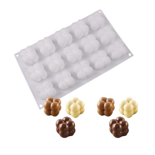 食品级硅胶慕斯冰淇淋蜡烛模具