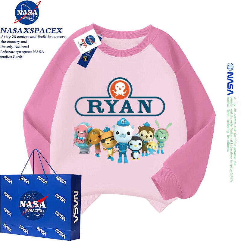 NASA联名海底小纵队插肩卫衣