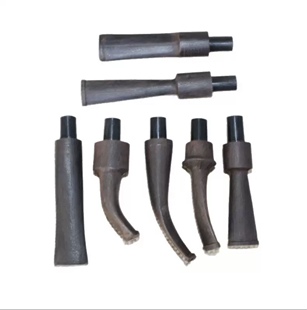 实木男士烟斗烟嘴斗柄配件咬嘴手工烟道9mm过滤芯斗嘴