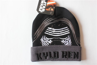 星球大战cos原力觉醒配件帽子 儿童成人凯洛伦Kylo Ren针织毛线帽