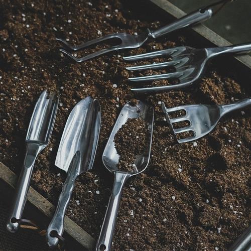 种花工具家用养花盆栽种菜花铲三件套花园阳台园艺工具套装小铲子