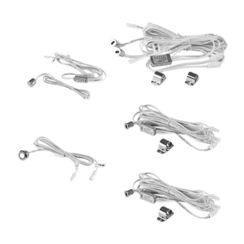 双门控开关衣柜人体感应开关橱柜手扫感应开关嵌入式触摸感应开关