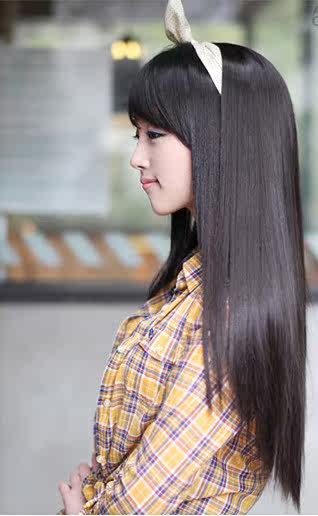 Perruque Long cheveux raides - Ref 2613880 Image 3